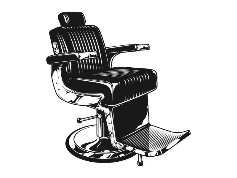 صندلی آرایشگری کلاسیک