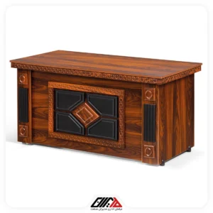 میز کارمندی نیمه وکیوم 140 غزال (4 کشو)
